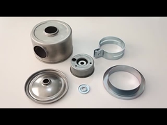 ISO pabrik logam kustomisasi gambar dalam # 6 # 8 # 10 # 12 ukuran penuh Aluminium pemegang jaket tarik dalam