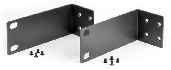 kualitas  OEM ODM Custom Universal Wall Mount Kit Sound Bar Rack Mounting Brackets Black Powder Coating Metal Bracket pabrik