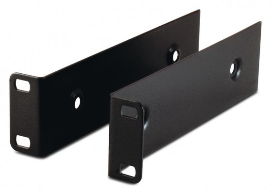 OEM ODM Custom Universal Wall Mount Kit Sound Bar Rack Mounting Brackets Black Powder Coating Metal Bracket