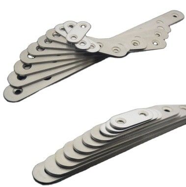 Stainless Steel Carbon Steel Custom Stamping Dekoratif Bentuk L Metal Bracket Angle Brackets