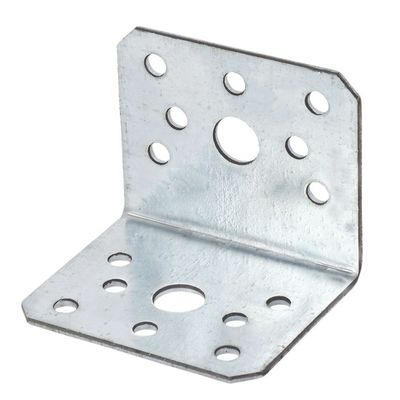 Stainless Steel Carbon Steel Custom Stamping Dekoratif Bentuk L Metal Bracket Angle Brackets