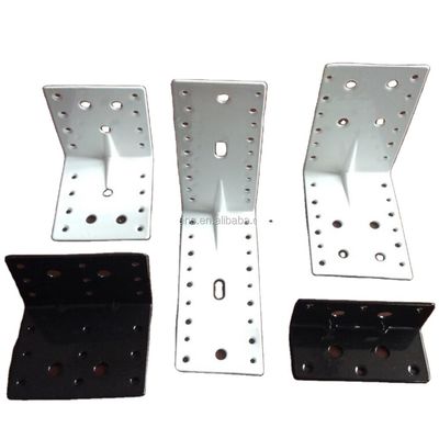Stainless Steel Carbon Steel Custom Stamping Dekoratif Bentuk L Metal Bracket Angle Brackets