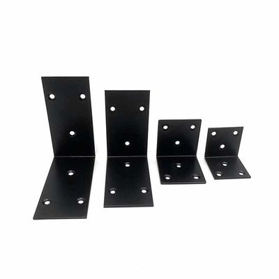 Baja tahan karat Galvanized Baja Meja Custom Metal Bracket Sudut kanan Brackets