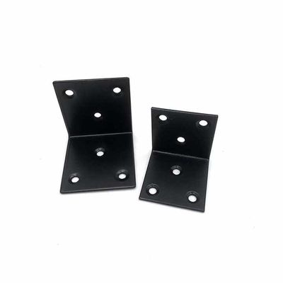 Baja tahan karat Galvanized Baja Meja Custom Metal Bracket Sudut kanan Brackets