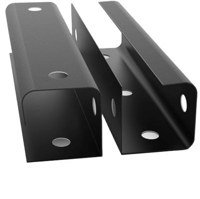 Custom Carbon Steel Powder Coating Metal Bracket Under Desk Kabel Manajemen Tray Wire Tray Untuk Kantor