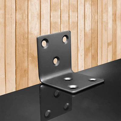 Baja tahan karat Metal Bracket Sudut Bracket Galvanis Baja Meja Custom Metal Sudut Kanan