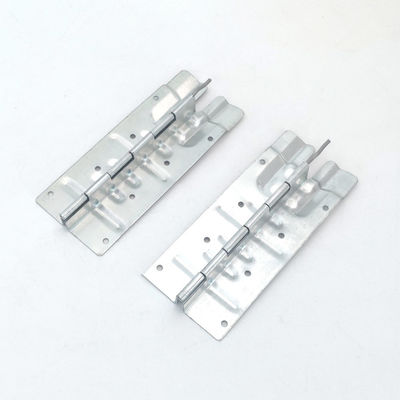Berbagai Ukuran 220 X 89 X 1.8mm Custom Metal Pallet Collar Hinge Untuk Palet Papan Kayu Hinges Pallet Collar