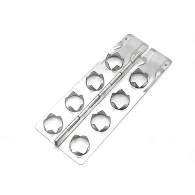 Metal Folding Hinge Hardware Fittings 6/8/10 Lubang Galvanis Lembar Besi Pallet Collar Hinge Case Kayu Collar Kayu