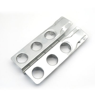 Metal Folding Hinge Hardware Fittings 6/8/10 Lubang Galvanis Lembar Besi Pallet Collar Hinge Case Kayu Collar Kayu