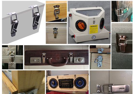 Custom Heavy Duty Toggle Latch Clamp Baja tahan karat Aluminium
