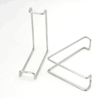 Galvanized Steel Spring Snap Kayu Crate Metal Wire Clips