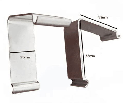 Logo Disesuaikan Plywood Box Reusable Assembling Crate Clip Spring Steel Snap Crate Clips