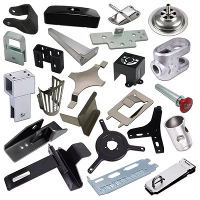 Pembuatan Lembar Logam Bagian Pemotongan Laser Aluminium Baja Rinsing CNC Bending Welding Pemotongan Laser