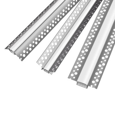 Bend LED Strip Aluminium Light Channel Plaster Aluminium Extrusion Parts