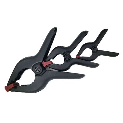 Klip Plastik Kekuatan Tinggi Tipe 1 Inci Nylon Spring Clamp 2" 4" 6" 9" Alat Pengerjaan Kayu