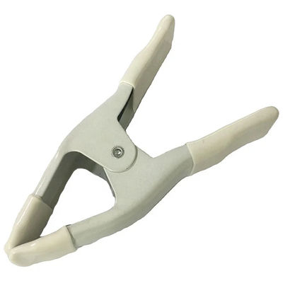 Heavy Duty 4 6 Inch A Tipe Steel Spring Pengantin Pakaian Pernikahan Clamp Metal Putih Spring Clamps