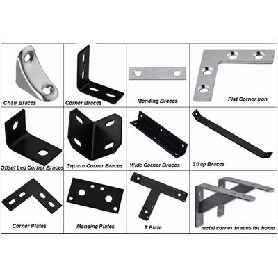 Wall Mount Angle Bracket Stainless Steel Metal Angle Bracket Untuk Kayu