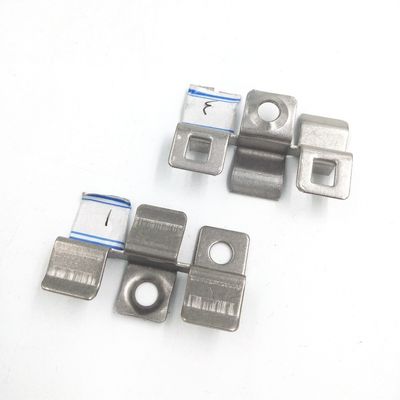 Kualitas Tinggi OEM Custom Mudah Instalasi WPC Decking Clips Baja Ringan Untuk Konektor Kayu