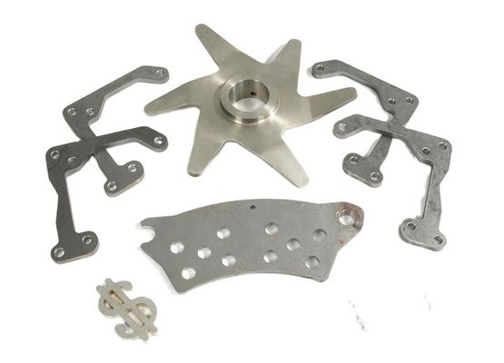 OEM Custom Steel Sheet Metal Stamping Parts Dengan Laser Cutting dan Bending Sheet Metal Fabrication Services