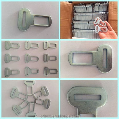 Keamanan Metal Mobil Spring Seat Belt Buckle Mobil Kendaraan Seat Belt Harness Mobil Clip Belt Buckles