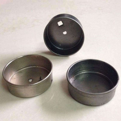 OEM Custom Powder Coating Black Deep Drawn Metal Stamping Parts