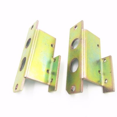 Bagian Stamping Logam Lembar Aluminium Alloy Custom Bending Black Surface Treatment Sheet Metal Fabrication