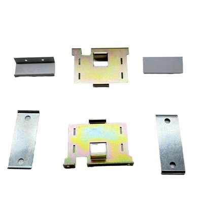 Pengolahan Metal Stamping Custom Bracket Metal Shelf Bracket Bagian lentur stainless steel