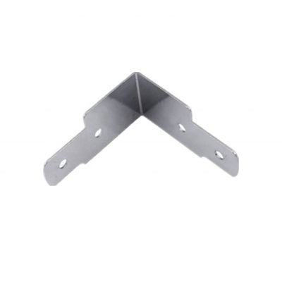 Pengolahan Metal Stamping Custom Bracket Metal Shelf Bracket Bagian lentur stainless steel