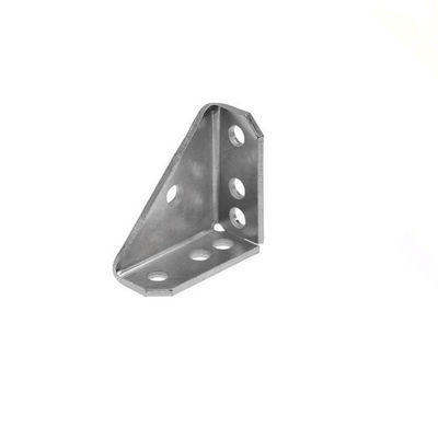 Pengolahan Metal Stamping Custom Bracket Metal Shelf Bracket Bagian lentur stainless steel