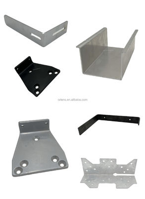 OEM Custom Corner Bracket 90 Degree Stainless Steel Angle Mounting Bracket Sheet Metal Stamping Bracket berbentuk L