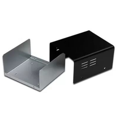 Baja tahan karat kecil Bracket Sudut kanan Bent Jenis L Bracket untuk furnitur Black Corner Braces dalam Fabrikasi logam lembaran