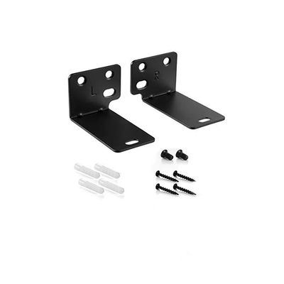 Baja tahan karat kecil Bracket Sudut kanan Bent Jenis L Bracket untuk furnitur Black Corner Braces dalam Fabrikasi logam lembaran