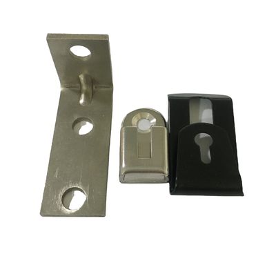OEM Custom White Zinc Plating Carbon Steel Stamping Parts Untuk Penggunaan Industri