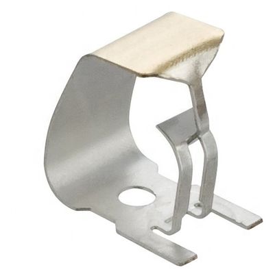 OEM Custom White Zinc Plating Carbon Steel Stamping Parts Untuk Penggunaan Industri