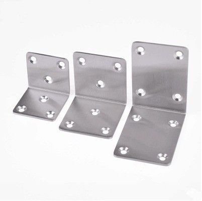 OEM ODM custom stainless steel cold rolled steel angle metal iron support corner bracket holder