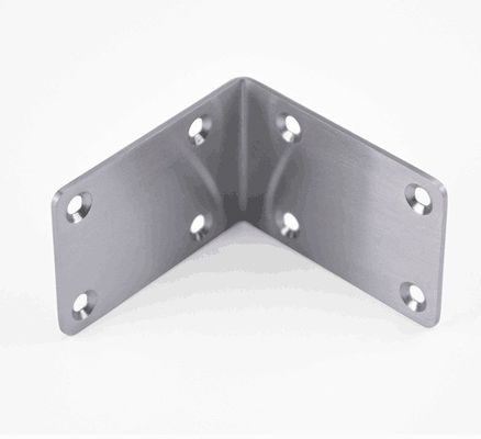 OEM ODM custom stainless steel cold rolled steel angle metal iron support corner bracket holder