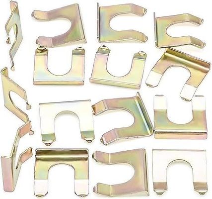 Kualitas tinggi disesuaikan 18650 Spring Steel Nikel Plated Baterai Kontak Positif dan Negatif Lembar Logam Pabrikasi