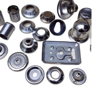 Custom Deep Drawing Sheet Metal Stamping Parts Stainless Steel Aluminium Tembaga Seng Karbon Steel Bending Type Deep Drawing Part