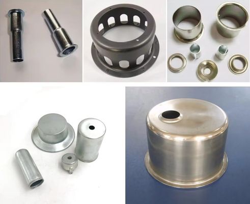 Custom Deep Drawing Sheet Metal Stamping Parts Stainless Steel Aluminium Tembaga Seng Karbon Steel Bending Type Deep Drawing Part