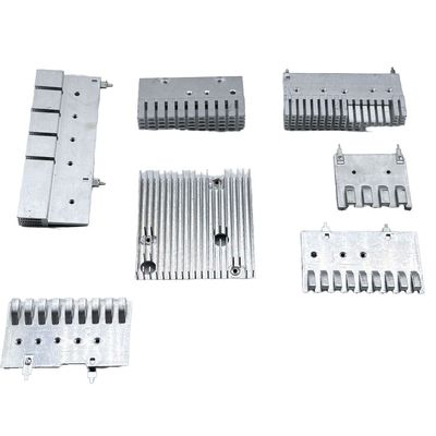 Lembar Metal Fabrikasi Custom Aluminium Profile Heatsink CNC Machining Aluminium Extrusion Radiator