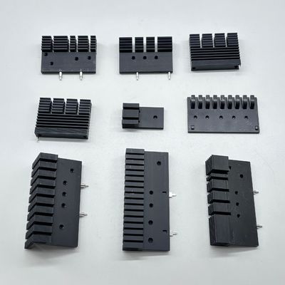 Lembar Metal Fabrikasi Custom Aluminium Profile Heatsink CNC Machining Aluminium Extrusion Radiator