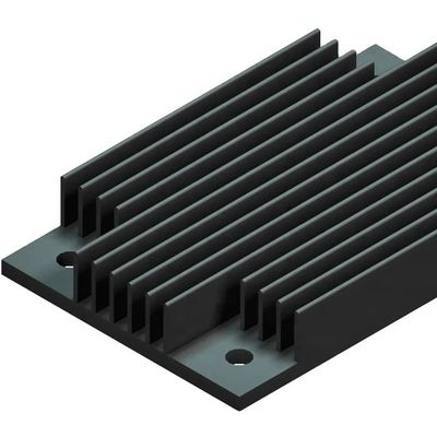 Aluminium tahan lama yang diekstrusi LED Heatsink Efisien Penyebaran Panas Efisien Penyebaran Panas Lembar Metal Produksi
