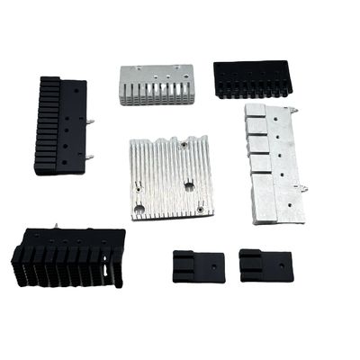 Lembar Metal Fabrikasi Custom Aluminium Profile Heatsink CNC Machining Aluminium Extrusion Radiator
