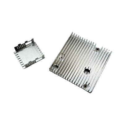 Lembar Metal Fabrikasi Custom Aluminium Profile Heatsink CNC Machining Aluminium Extrusion Radiator