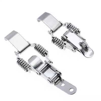 Custom Acceptable 304 Stainless Steel Fleksibel & Damping Toggle Latch Dengan Self Hook Untuk Peralatan Medis & Kendaraan