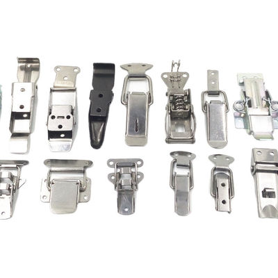 Baja tahan karat 304 Toggle Lock Nikel Plated Zinc Finish Spring Loaded Box Clamp Lock Hardware Product