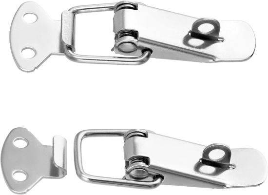Baja tahan karat 304 Toggle Lock Nikel Plated Zinc Finish Spring Loaded Box Clamp Lock Hardware Product