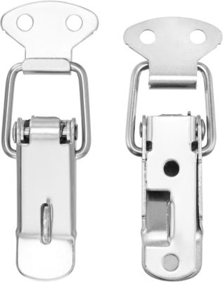 Baja tahan karat 304 Toggle Lock Nikel Plated Zinc Finish Spring Loaded Box Clamp Lock Hardware Product
