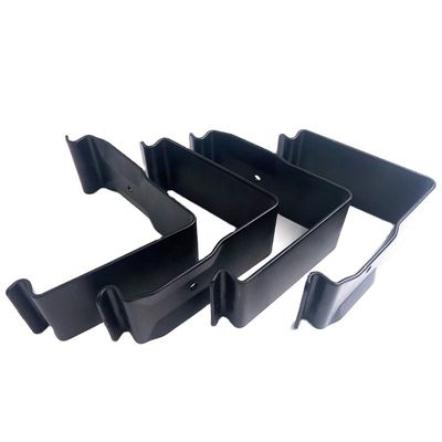 Sheet Metal Stamping Custom Fabrication Black E-coating Zinc Steel Reusable Plywood Wooden Box Metal Crate Clip