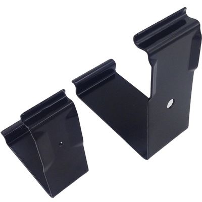 Sheet Metal Stamping Custom Fabrication Black E-coating Zinc Steel Reusable Plywood Wooden Box Metal Crate Clip